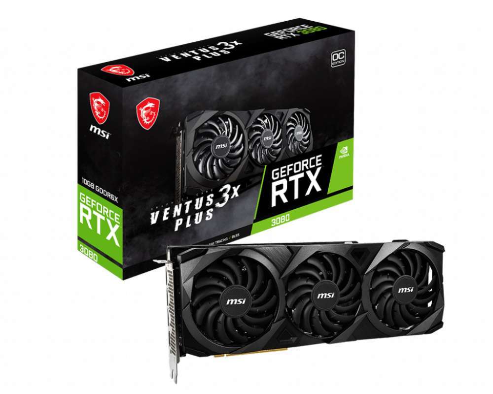 VGA MSI Geforce RTX 3080 Ventus 3X Plus 10GB 10 GB DDR6X
