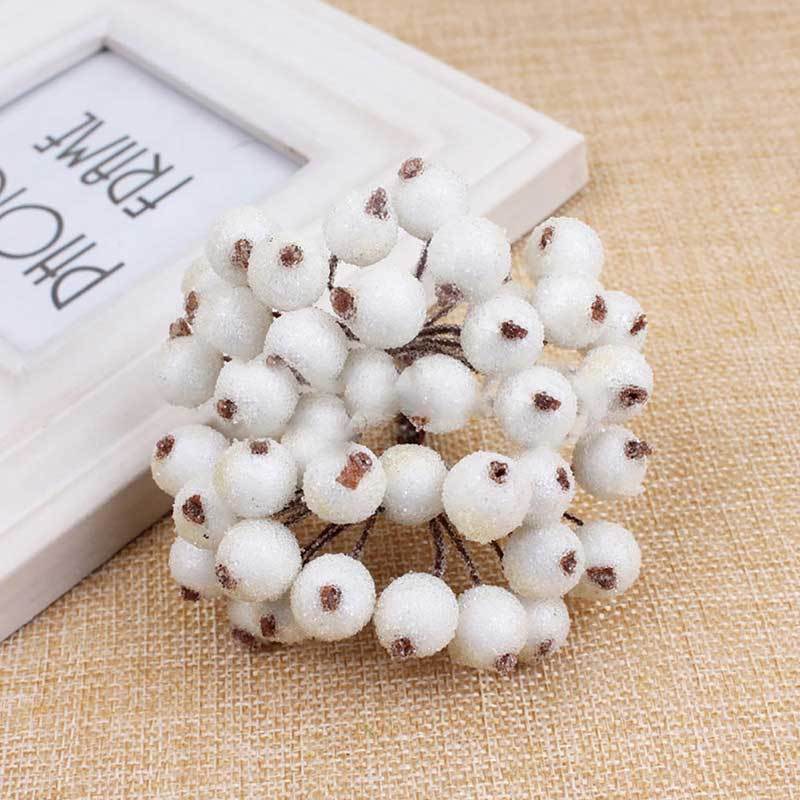Jual Bluelans 1 Bouquet Mini Christmas Foam Frosted Fruit Artificial Holly Berry Home Decor Online November 2020 Blibli Com