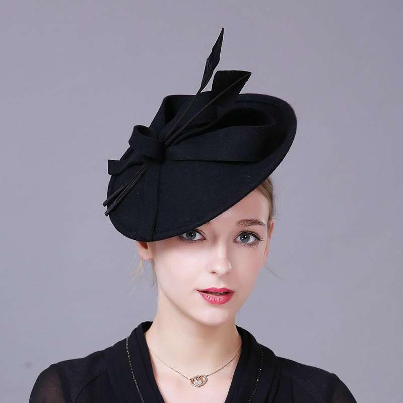 Jual Women Fascinator Hat Cocktail Tea 