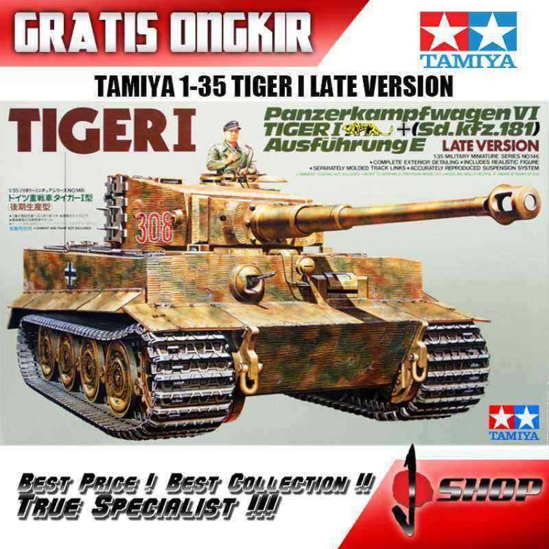 Jual Tamiya 1/35 Panzerkampfwagen Vi Tiger I Late Version Di