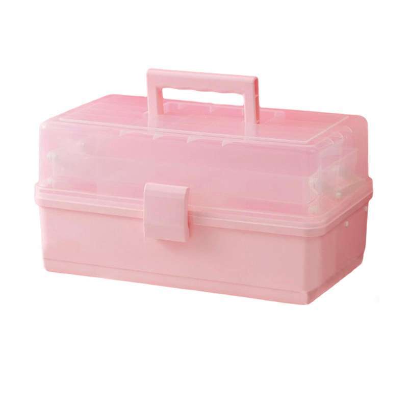 Buy Children39s Hair Accessories Storage Box Large Capacity Transparent  Jewelry Box with Mirror Hairpin Rubber Band Finishing Tool at affordable  prices  free shipping real reviews with photos  Joom