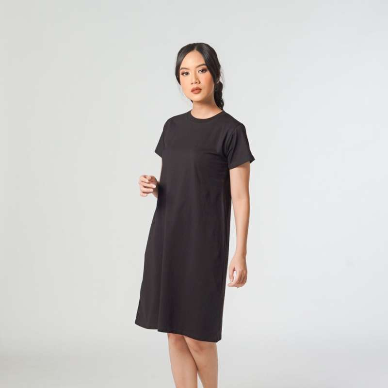 Dress kaos polos hotsell