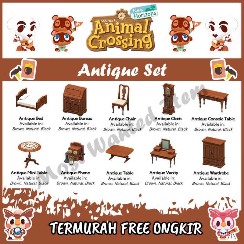 Jual Antique Set Animal Crossing New Horizons Furniture Acnh Item Items Di Seller Most Wanted Item Tumumpa Dua Kota Manado Blibli