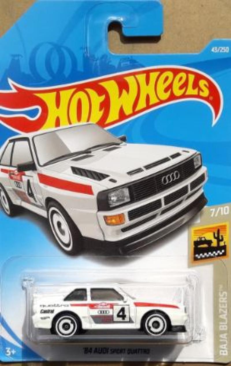 Promo Hot Wheels 84 Audi Sport Quattro 2019 Diecast Putih Diskon