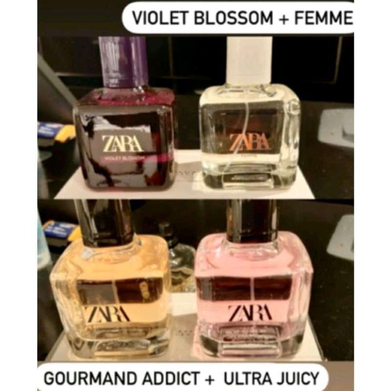 Jual Parfum ZARA Best seller wanita Violet Blossom femme di