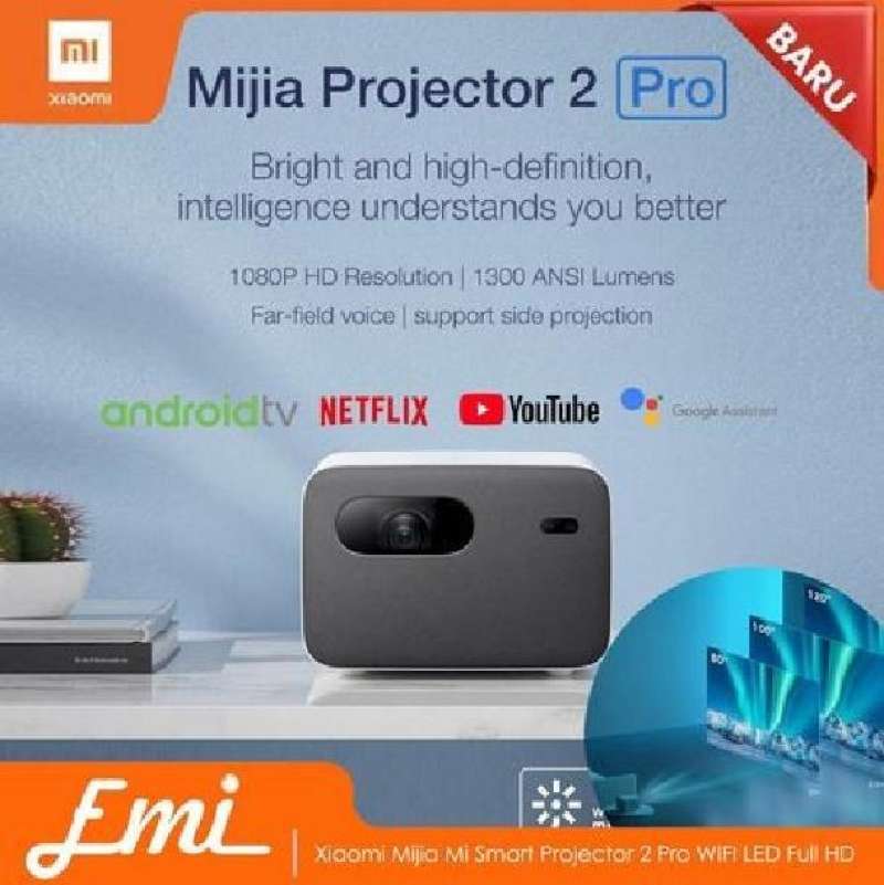 Jual Mijia Mi Smart Projector 2 Pro 