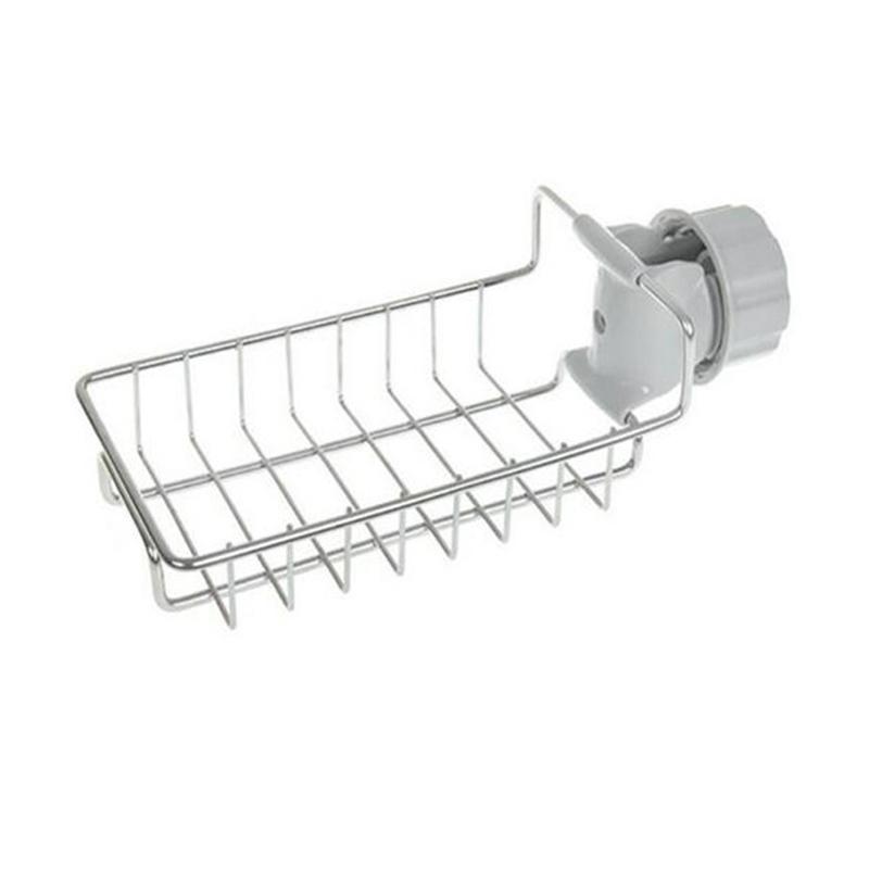 Jual H Ikea Stainless Steel Faucet Storage Rack Sink Hanging Organization Holder For Bathroom Kitchen Online September 2020 Blibli Com