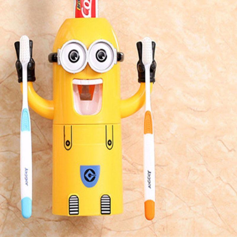 Jual H Ikea Lovely Cartoon Minion Automatic Squeezing Dispenser