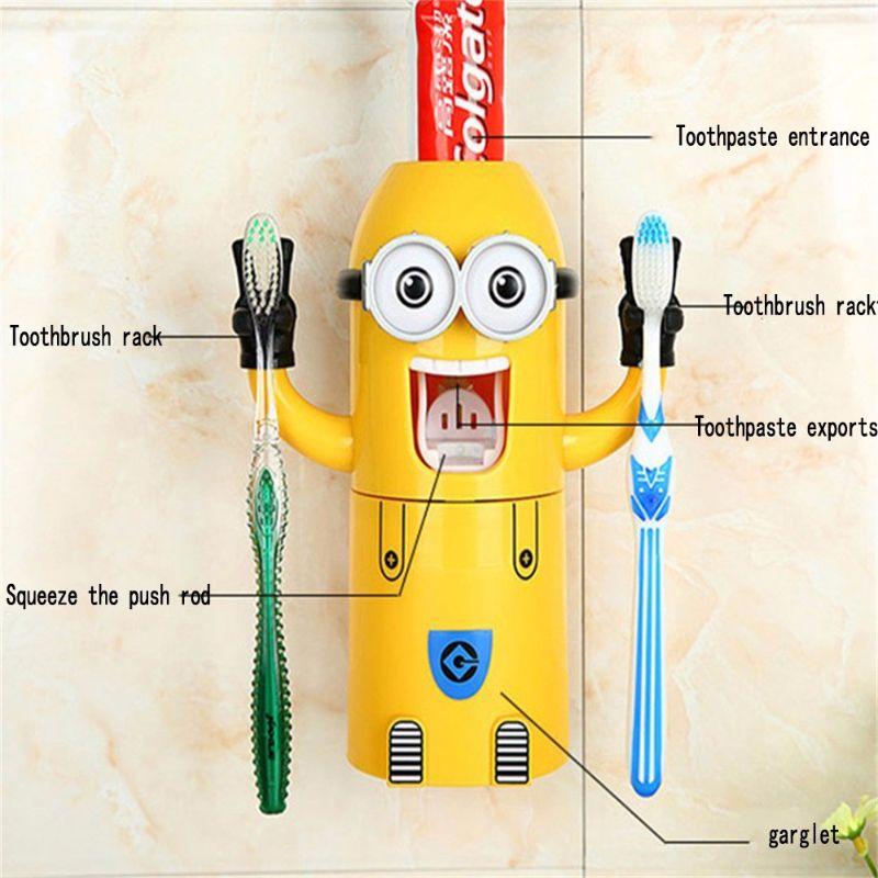 Jual H Ikea Lovely Cartoon Minion Automatic Squeezing Dispenser