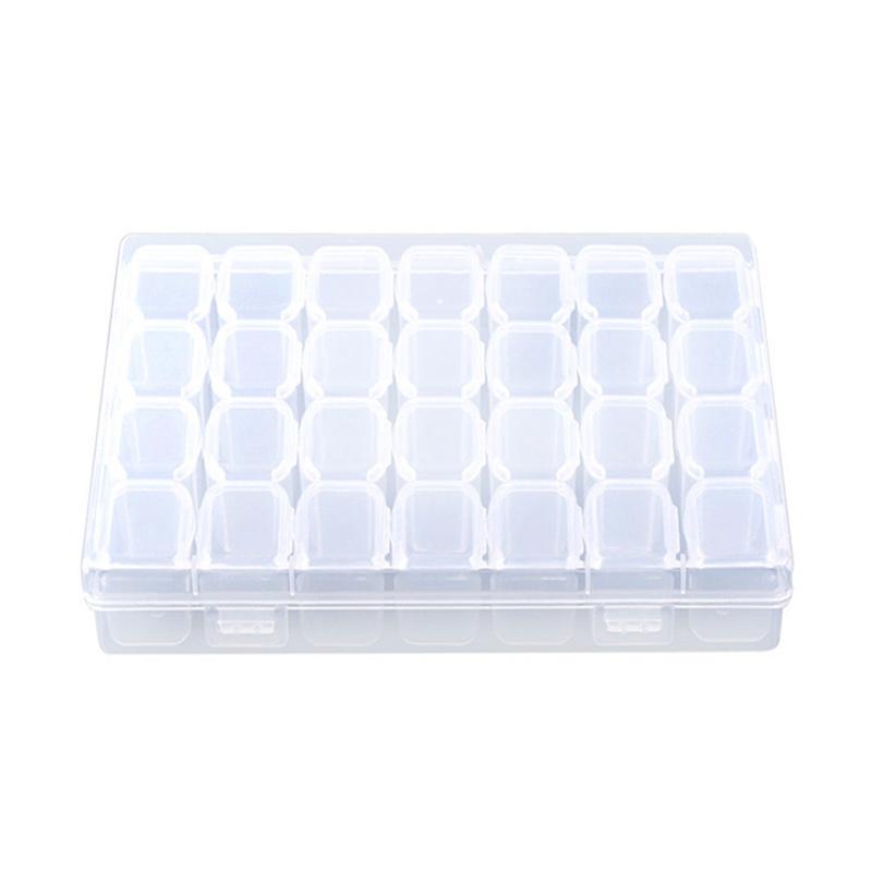 Jual H Ikea Adjustable Plastic Storage Box Jewelry Boxes Bead Pill