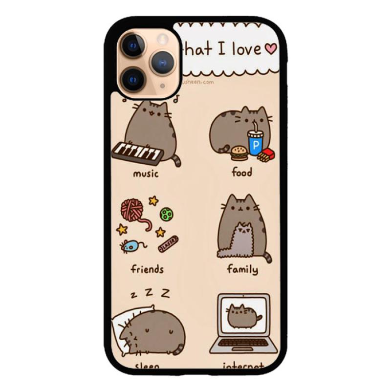 Jual Pusheen Cat Wallpaper Y0755 Casing Iphone 11 Pro Max Case