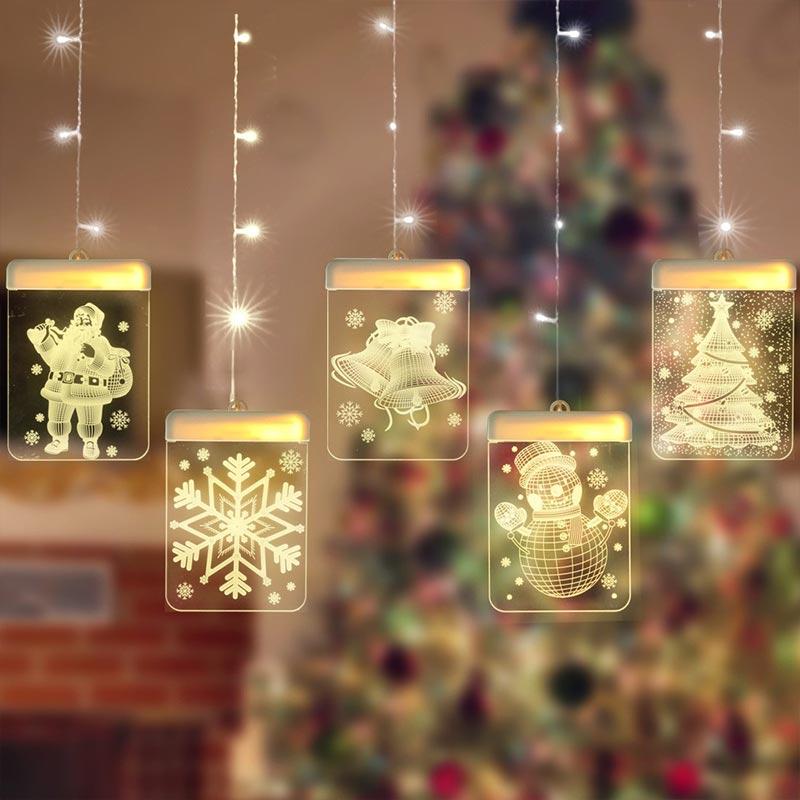 Jual Eds Led Strip Light Lamp Festival Christmas 3d Decor Lights