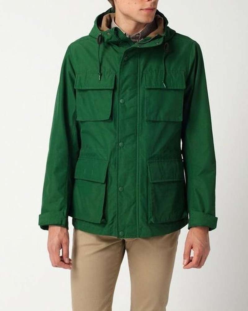 Jual Uniqlo Jaket Parka Mountain Parka Warna Hijau Size S di