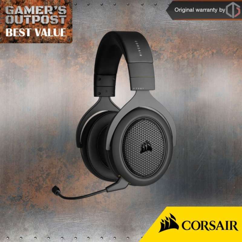 Promo Corsair Headset Hs70 Wired Gaming 
