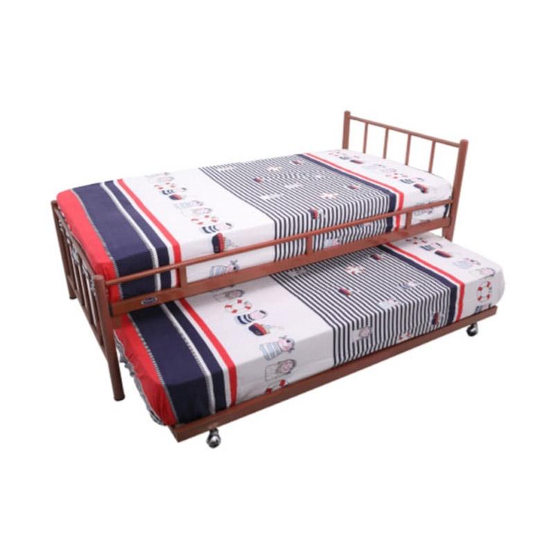 Jual Metabe Furniture Type Pu 11 Sorong Storybed Ranjang 2 Susun 100 X 200 Rangka Online Oktober 2020 Blibli Com