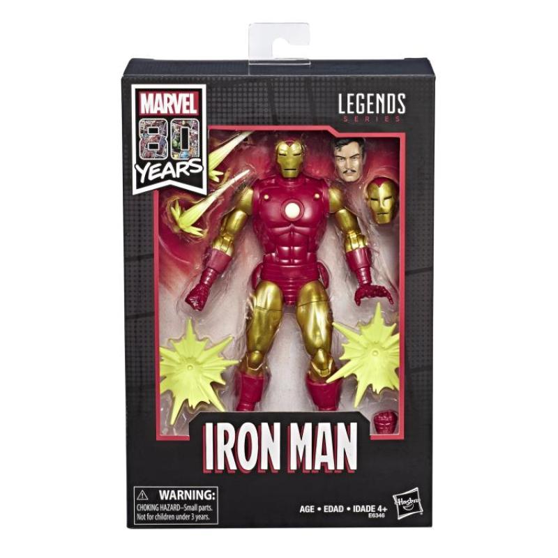 marvel legends iron man 80th anniversary