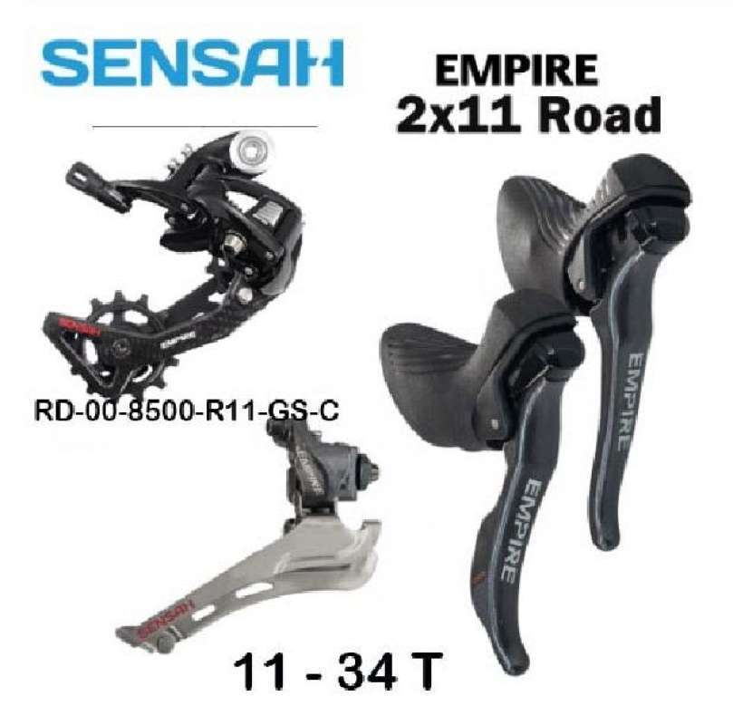 Promo Groupset Sensah Empire 2 x 11 Speed Pilih RD Short atau