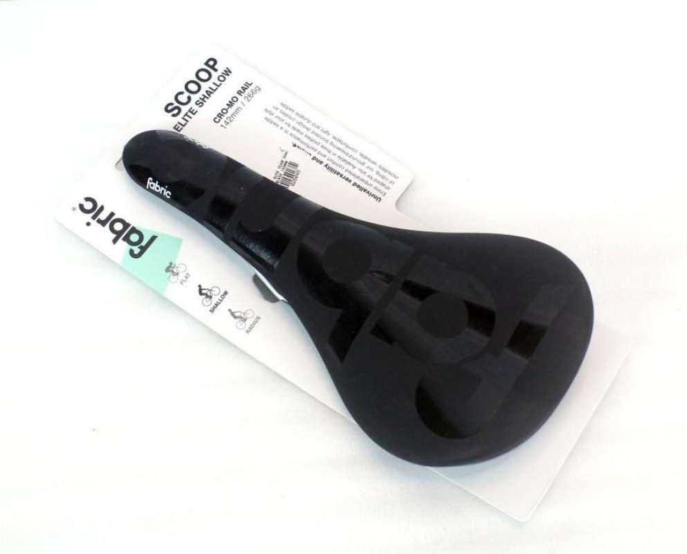 Fabric Gel Saddle Fabic Scoop Shallow Elite Saddle 142mm X 282mm C