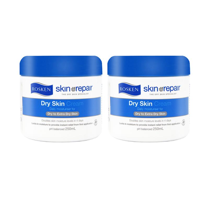 Jual Rosken Dry Skin Cream 250 G 2 Pcs Online September 2020 Blibli Com