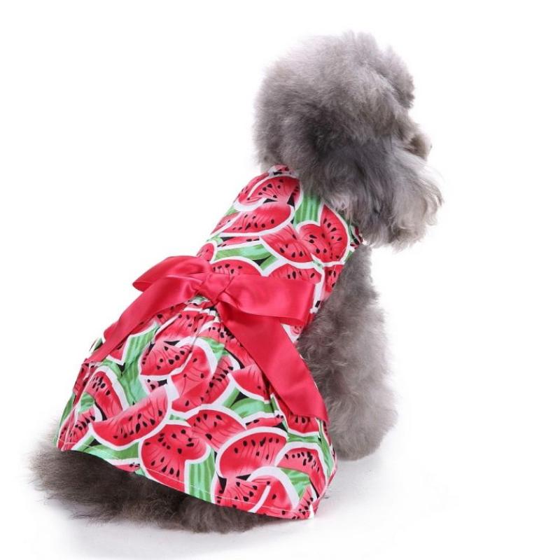 Jual H Ikea Oasismall Dogs Sweet Cute Shirts Printed Watermelon Pet Dress Red Online November 2020 Blibli Com
