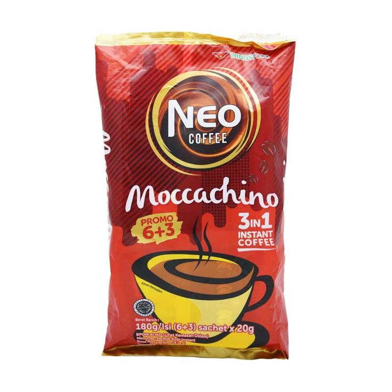 Jual Neo Coffee Moccachino 3 In 1 Instan Coffee 6 3 Sachet X 20g Online Februari 2021 Blibli