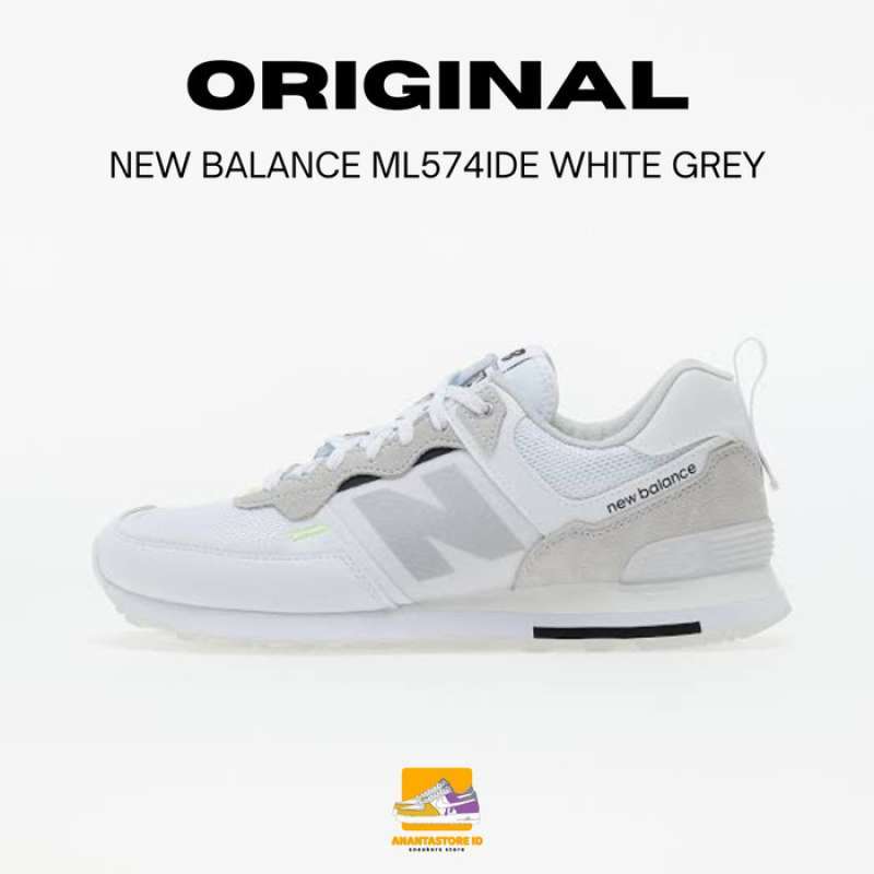 Jual New Balance 574 ML574IDE White Grey BNIB Original di Seller ANANTA  STORE ID - Indonesia | Blibli