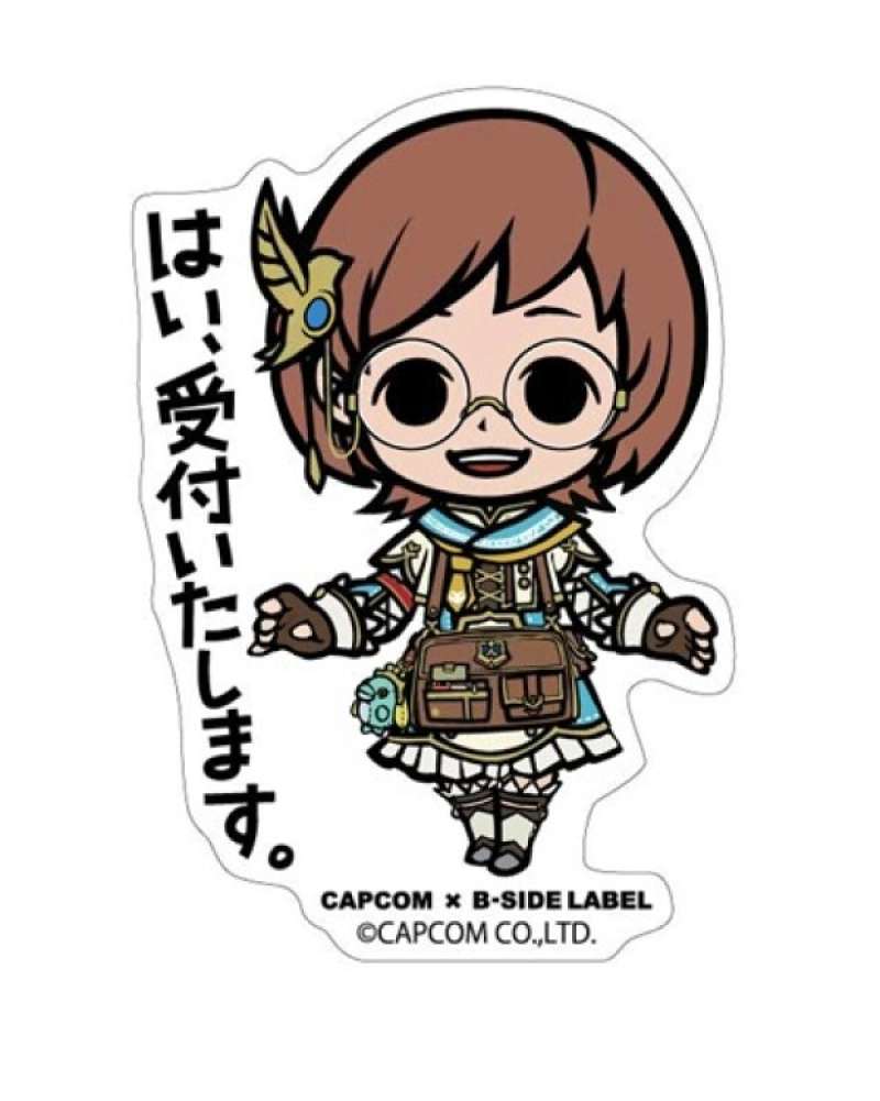 CAPCOM x B-Side LABEL Sticker Monster Hunter Chiche