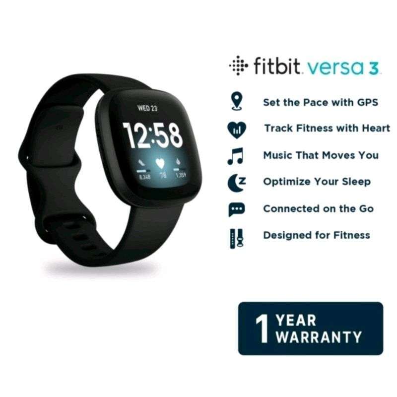 Jual Fitbit Versa 2 Heart Spesifikasi Original Murah Diskon