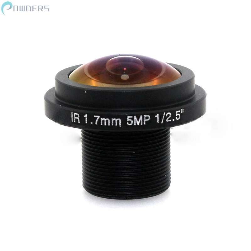 Promo Lensa Kamera CCTV Wide Angle HD 5mp Fisheye 1.7mm 1 2.5 M12