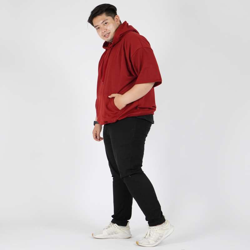 Promo Okechuku Boy Top Hoodie Pria Bigsize Lengan Pendek Jumper Up Over Size Marun Diskon 67 Di Seller Okechuku Duri Selatan Kota Jakarta Barat Blibli