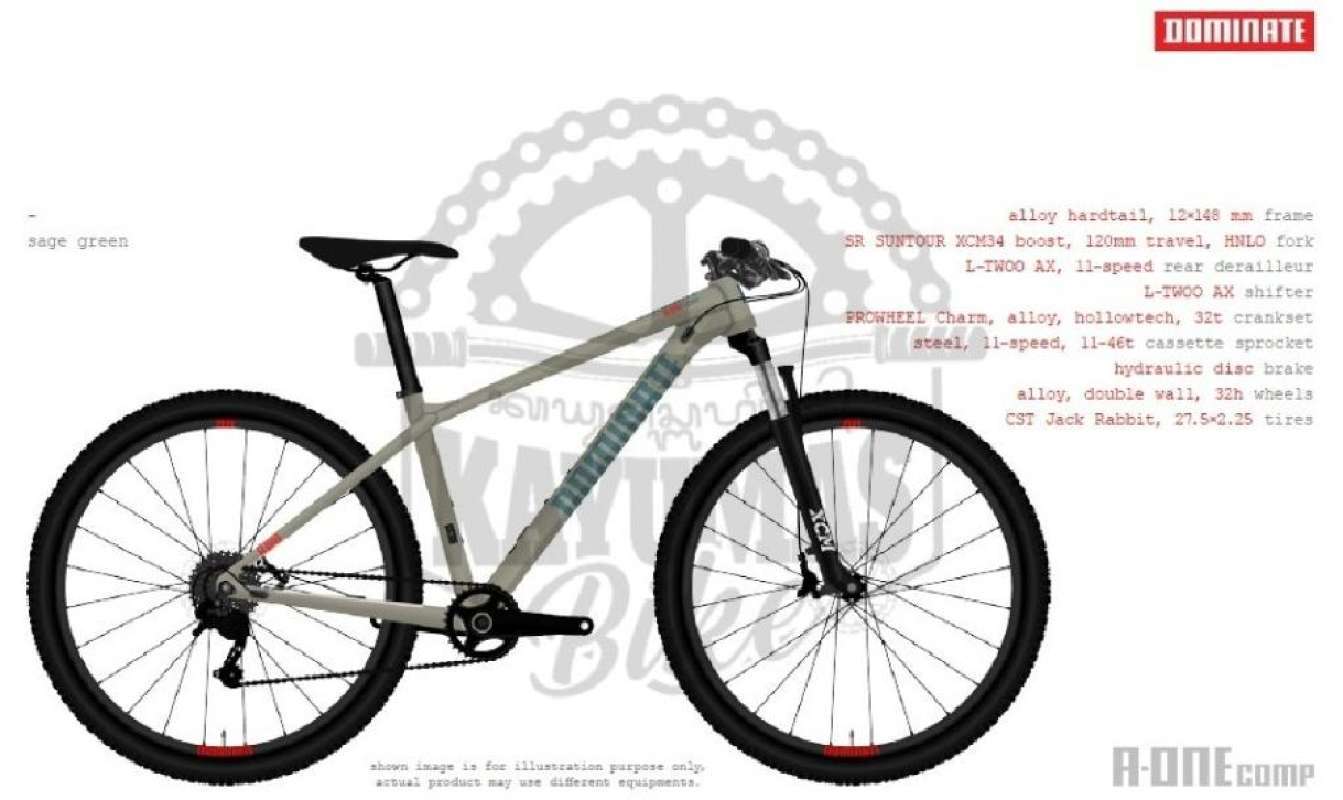 Promo Sepeda Mtb 27.5 Dominate A one Comp Boost 1 X 11 Speed Diskon 5 Di Seller Kayumas Bike Official Store Toko Sepeda Kayumasbike Kota Denpasar Blibli