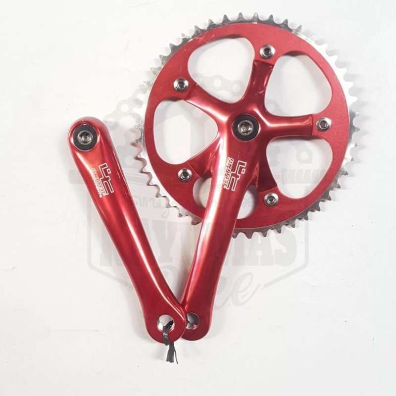 Single speed sales crankset 46t