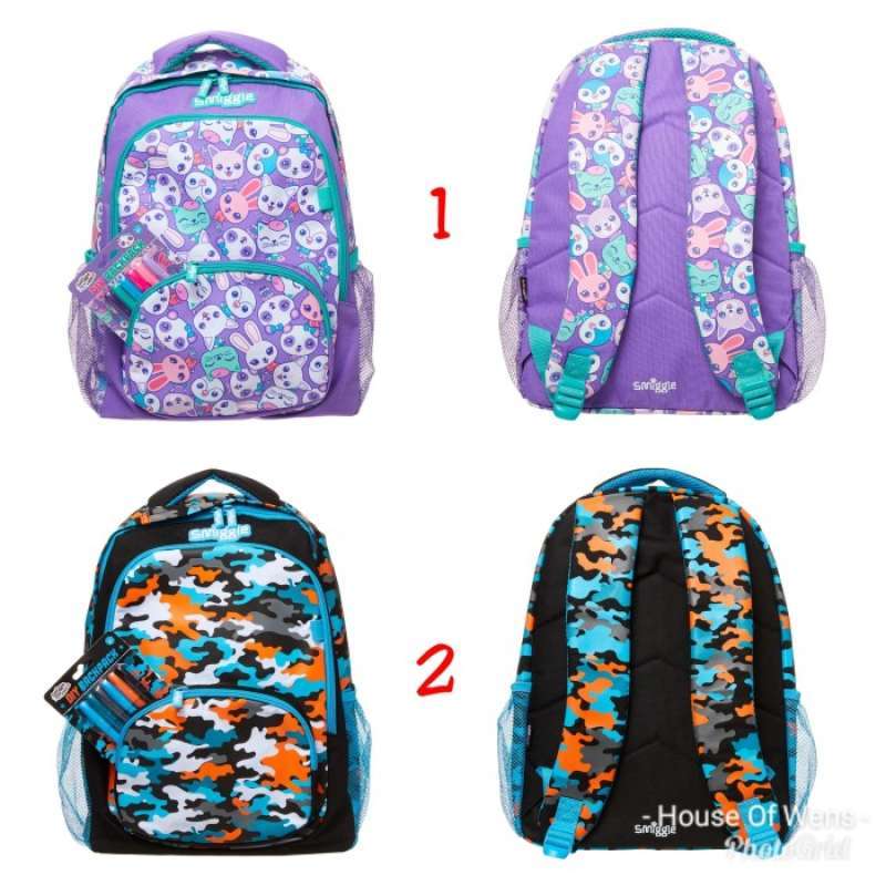 Jual Smiggle Funky Diy Backpack - Tas 