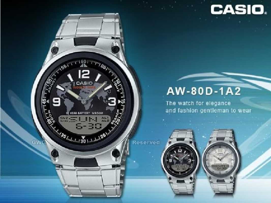 Jam casio shop analog digital