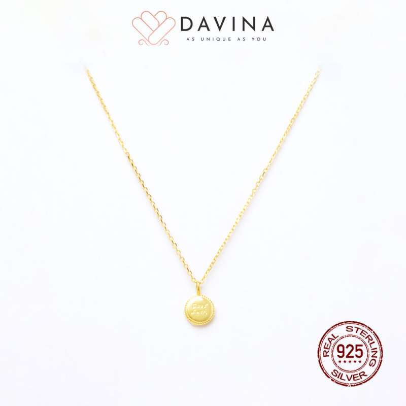 Promo Kalung Perak Asli DAVINA Brisia 