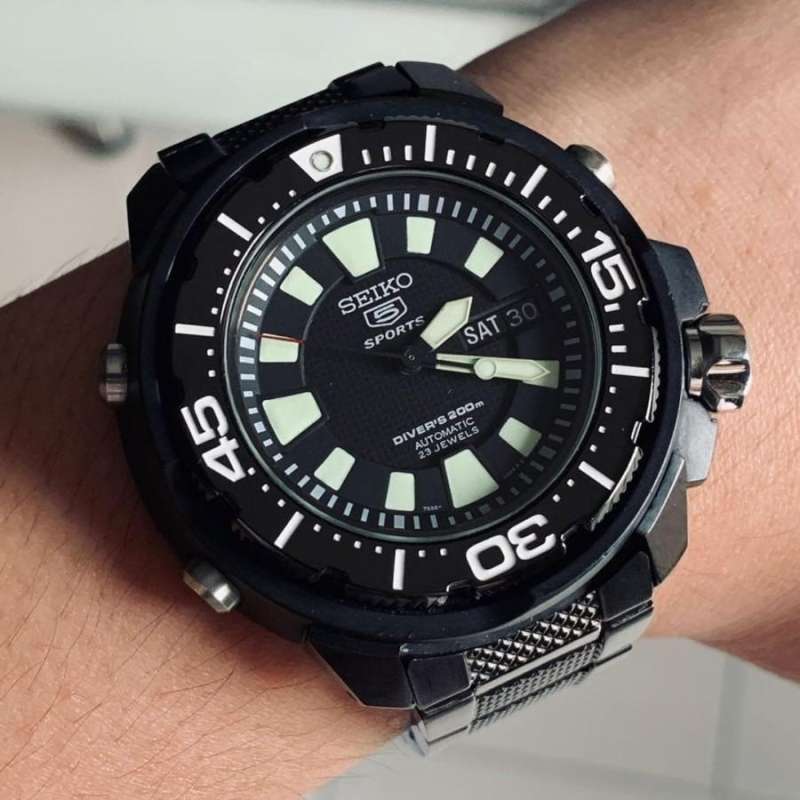 Jual Seiko Analog Jam Tangan Pria Rantai SKZ255K1 SKZ255K SKZ255