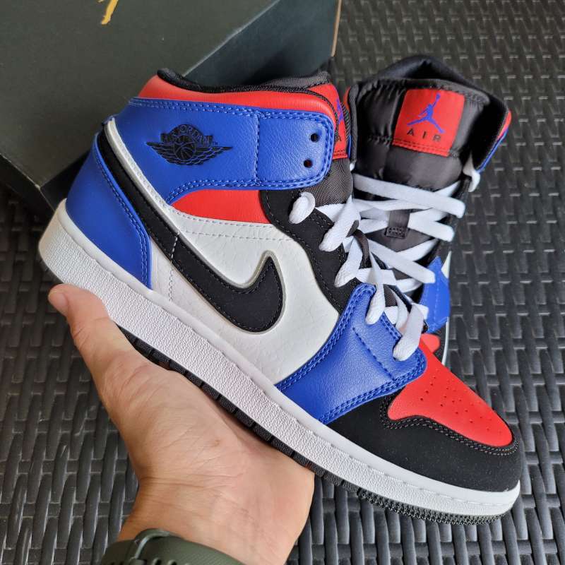 Air jordan 1 mid gs top 3 hot sale