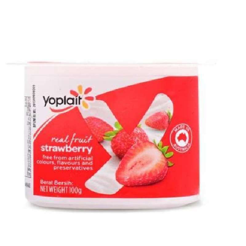 Jual YOPLAIT YOGURT CORE STRAWBERRY 100 GR di Seller FRESTIVE ...