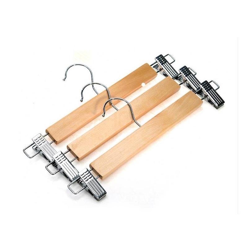 Jual H Ikea Pants Hangers Solid Wood Trousers Rack Clothes Skirt Storage Hanger Set With Anti Slip Metal Clips For Adult 5 Pcs Online September 2020 Blibli Com