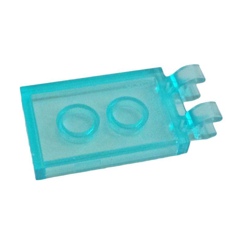 Lego Nose Cone Small 1x1 Transparent Blue 20 pieces NEW!!!