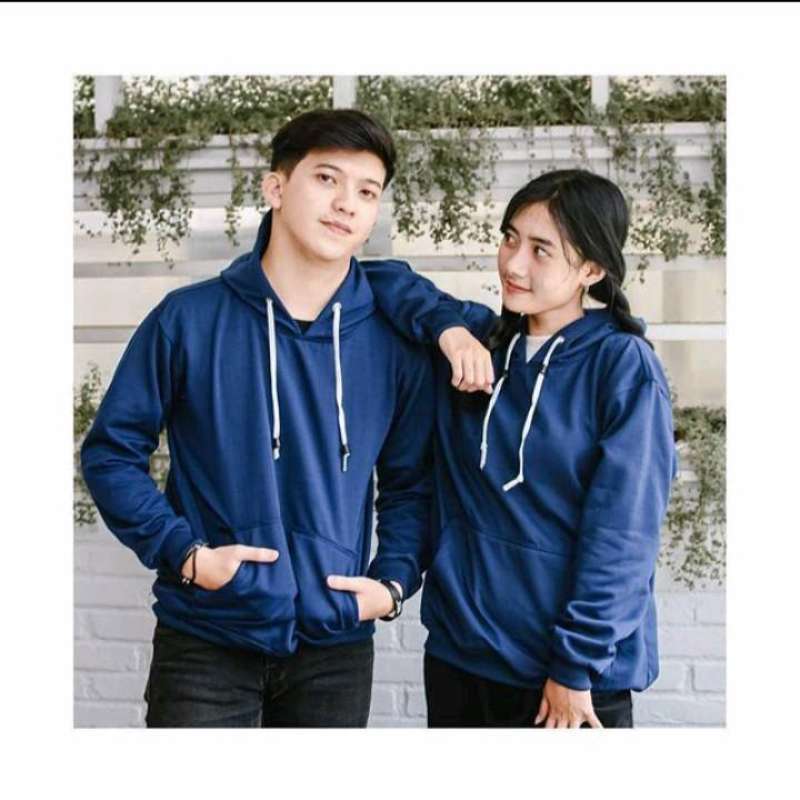 Jaket hoodie couple polos hot sale