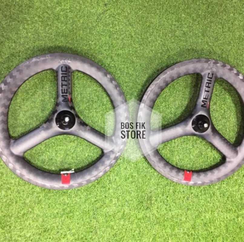 Jual wheelset metric carbon v or u brake 16 349 Front Only di