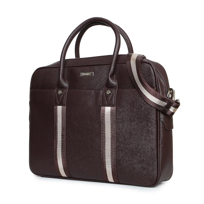 Jual Hush Puppies Manfred Document Bag Pria Brown VH96003BR di