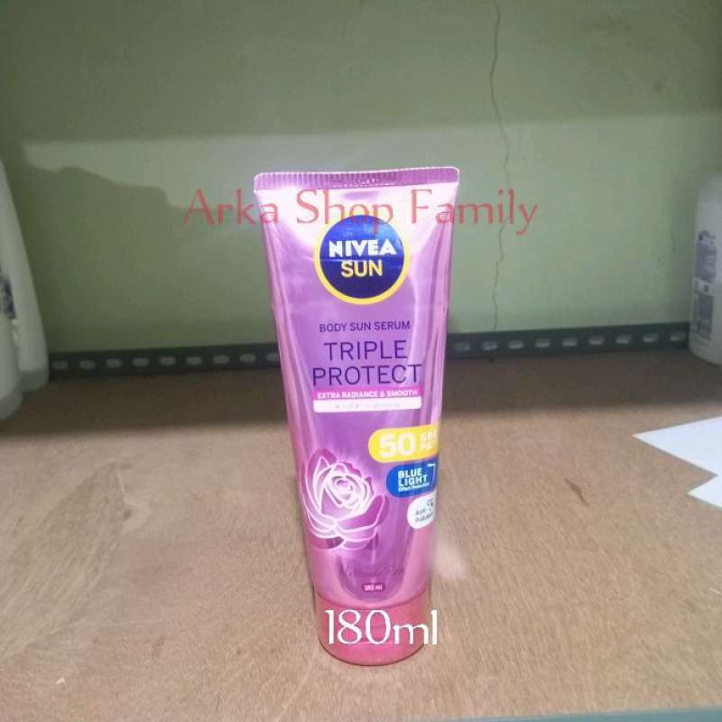 Nivea Sun Sérum Corps SPF50 Triple Protect, Extra Radiance & Smooth, 180ml Neuf