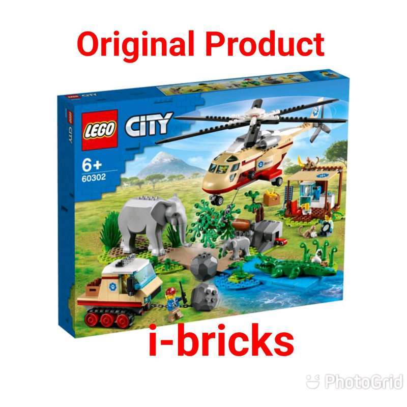 Jual LEGO City 60302 Wildlife Rescue Operation Di Seller I-bricks