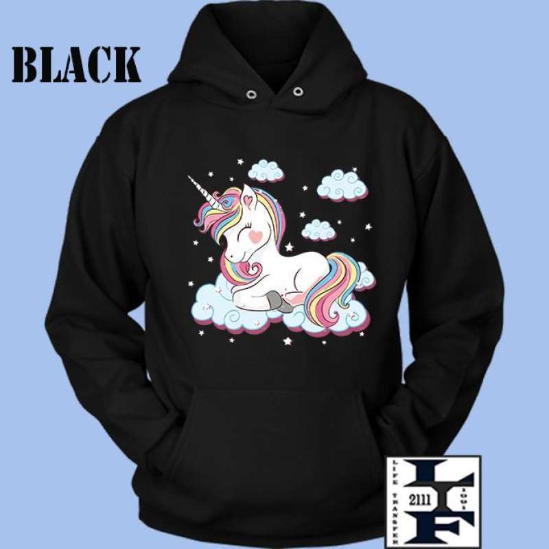 Sweater store hoodie unicorn
