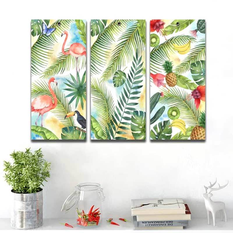 Jual Alby Store BD010 Wall Decor Tropical 1 Set Dekorasi ...