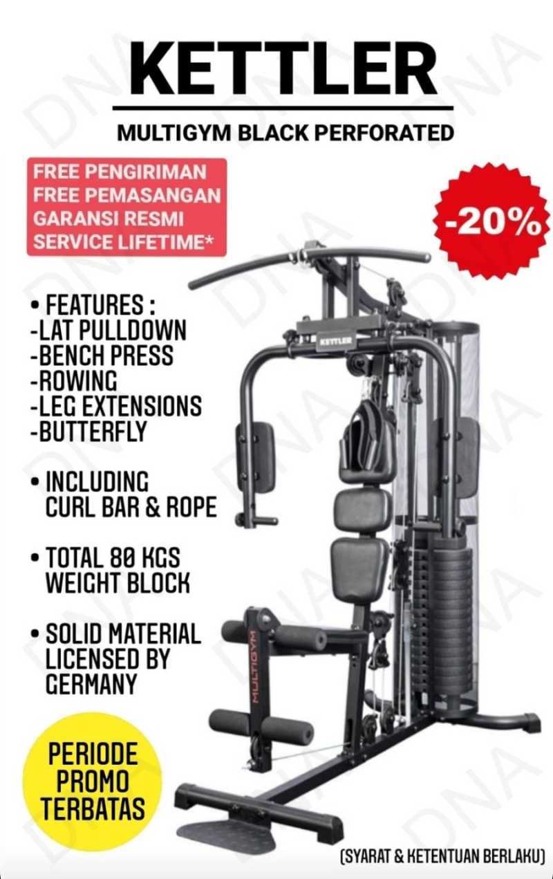 Kettler multi on sale gym exercises