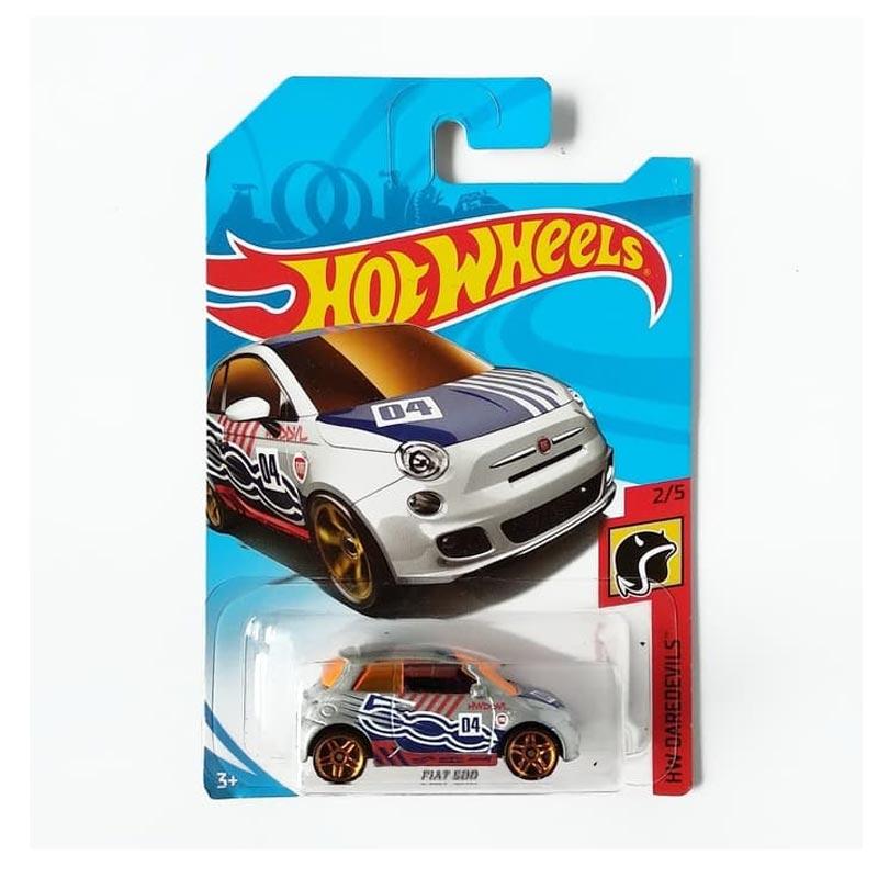 Hot Wheels Fiat 500 HW daredevils 2//5 1:64 2018 mattel