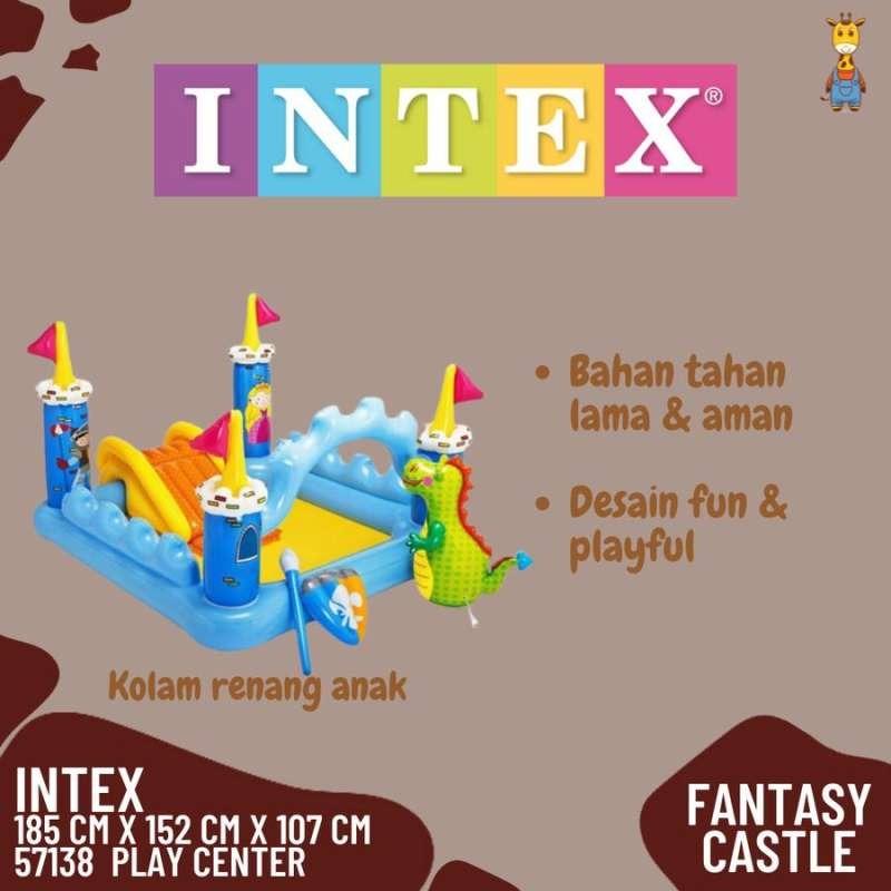 Intex fantasy hotsell castle play center